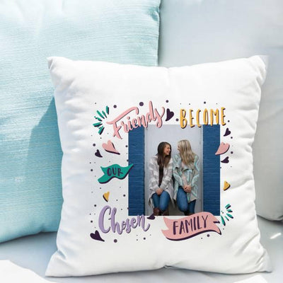 Chosen Family Photo Upload Filled Cushion - Shop Personalised Gifts