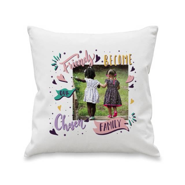 Chosen Family Photo Upload Filled Cushion - Shop Personalised Gifts