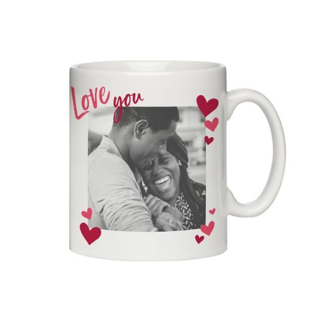 Love You Photo Upload Ceramic Mug - Shop Personalised Gifts