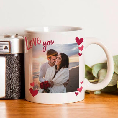Love You Photo Upload Ceramic Mug - Shop Personalised Gifts