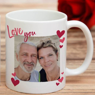 Love You Photo Upload Ceramic Mug - Shop Personalised Gifts