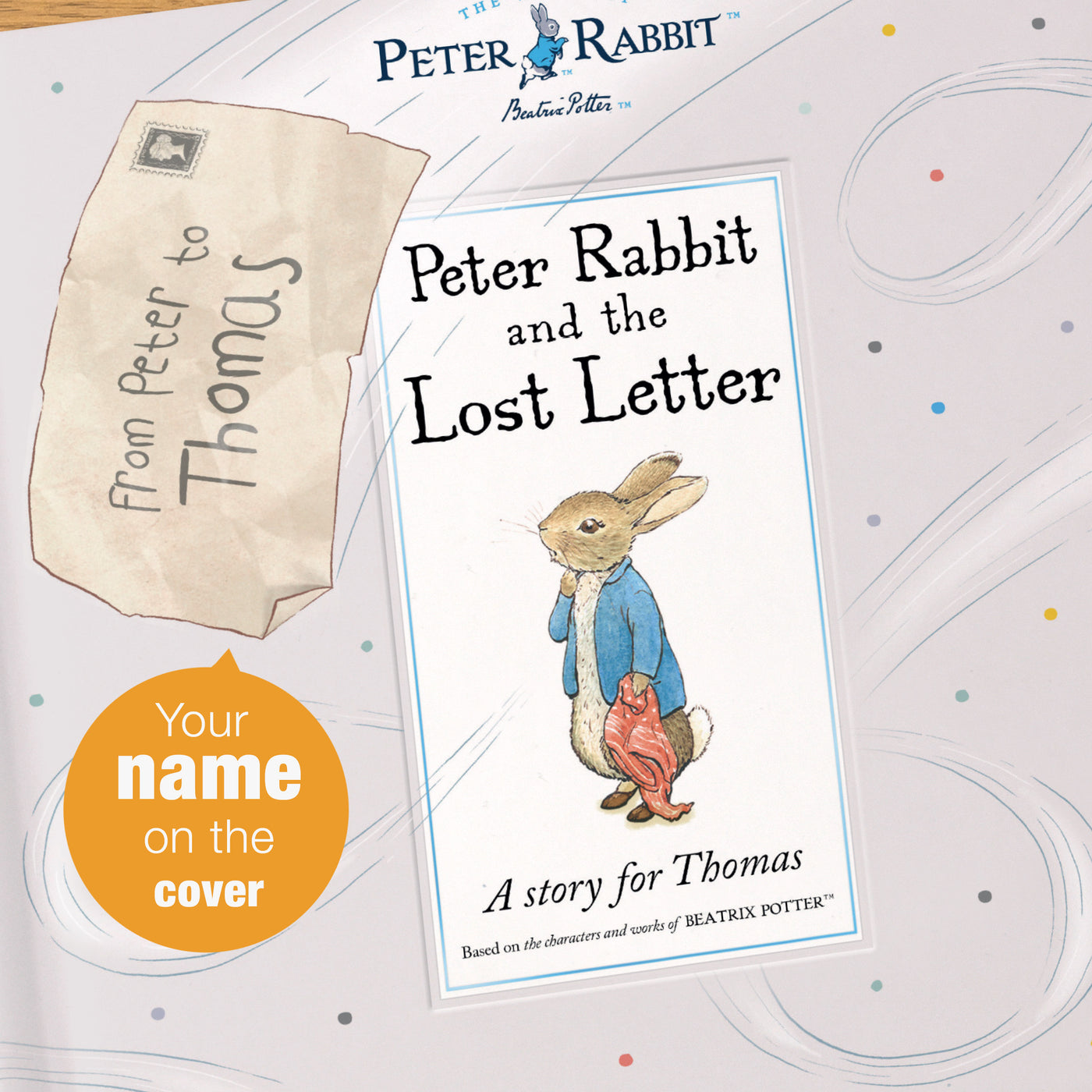 Peter Rabbit’s Personalised The Lost Letter Book
