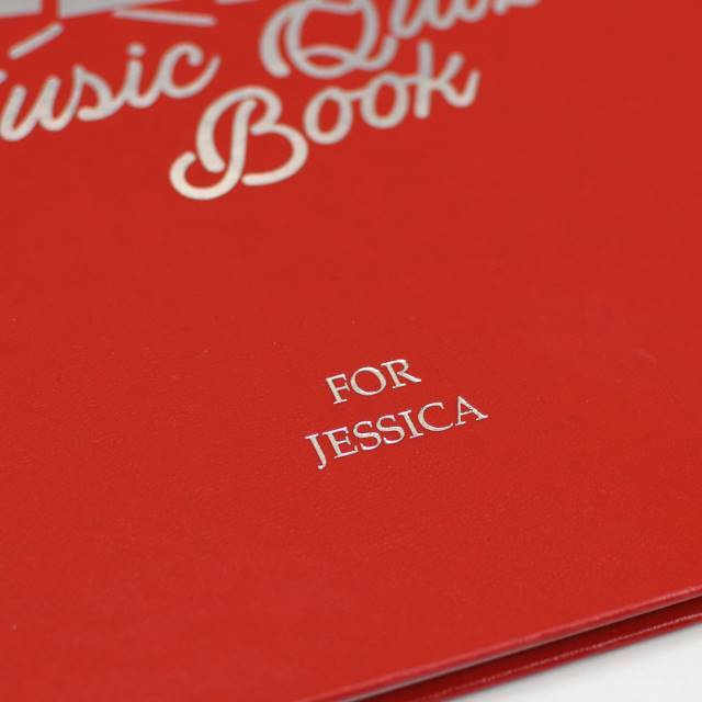 Personalised 1990s Music Quiz Book - Shop Personalised Gifts