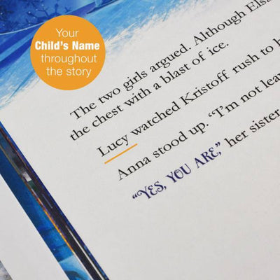 Personalised Disney Frozen Story Book - Shop Personalised Gifts
