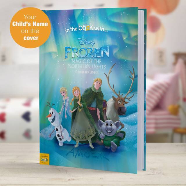 Personalised Disney Frozen Northern Lights Story Book - Shop Personalised Gifts