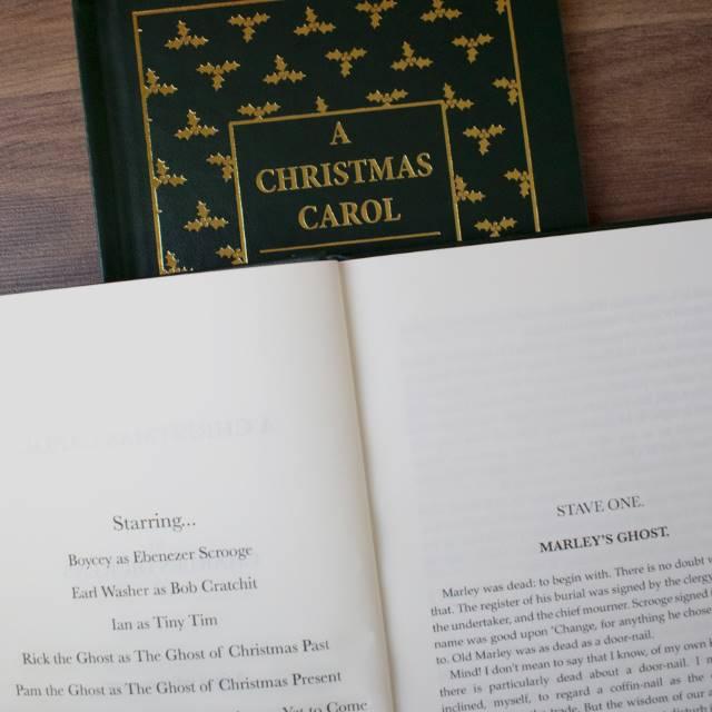 Christmas Carol Personalised Novel - Shop Personalised Gifts
