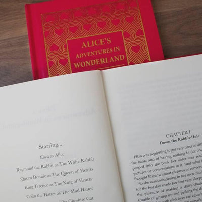 Alice in Wonderland Personalised Novel - Shop Personalised Gifts