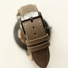 Personalised Men's Architect Watch With Urban Grey Strap & Modern Font - Shop Personalised Gifts
