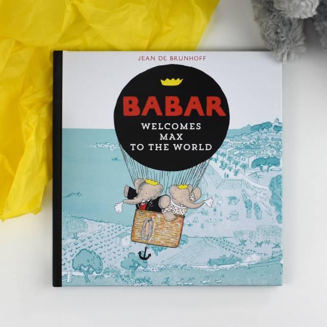 Personalised Babar Welcomes you to the World - Shop Personalised Gifts