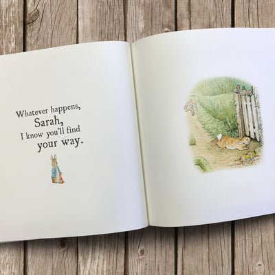 Peter Rabbit's Personalised Hopping into Life Book - Shop Personalised Gifts