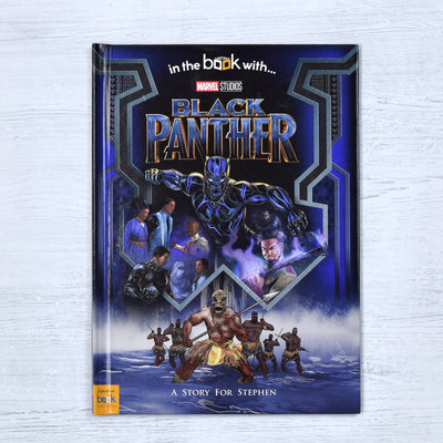 Black Panther Personalised Marvel Story Book - Shop Personalised Gifts