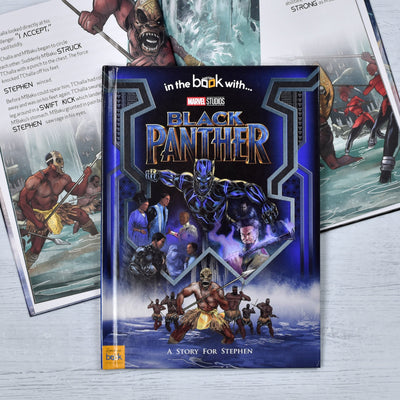 Black Panther Personalised Marvel Story Book - Shop Personalised Gifts