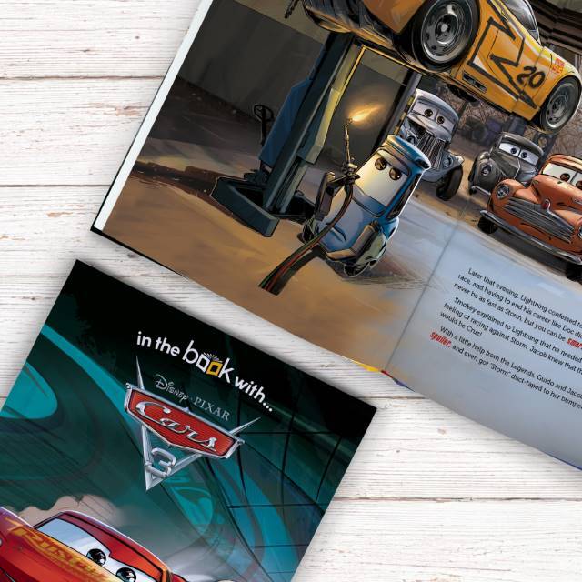 Personalised Disney Cars 3 Story Book - Shop Personalised Gifts