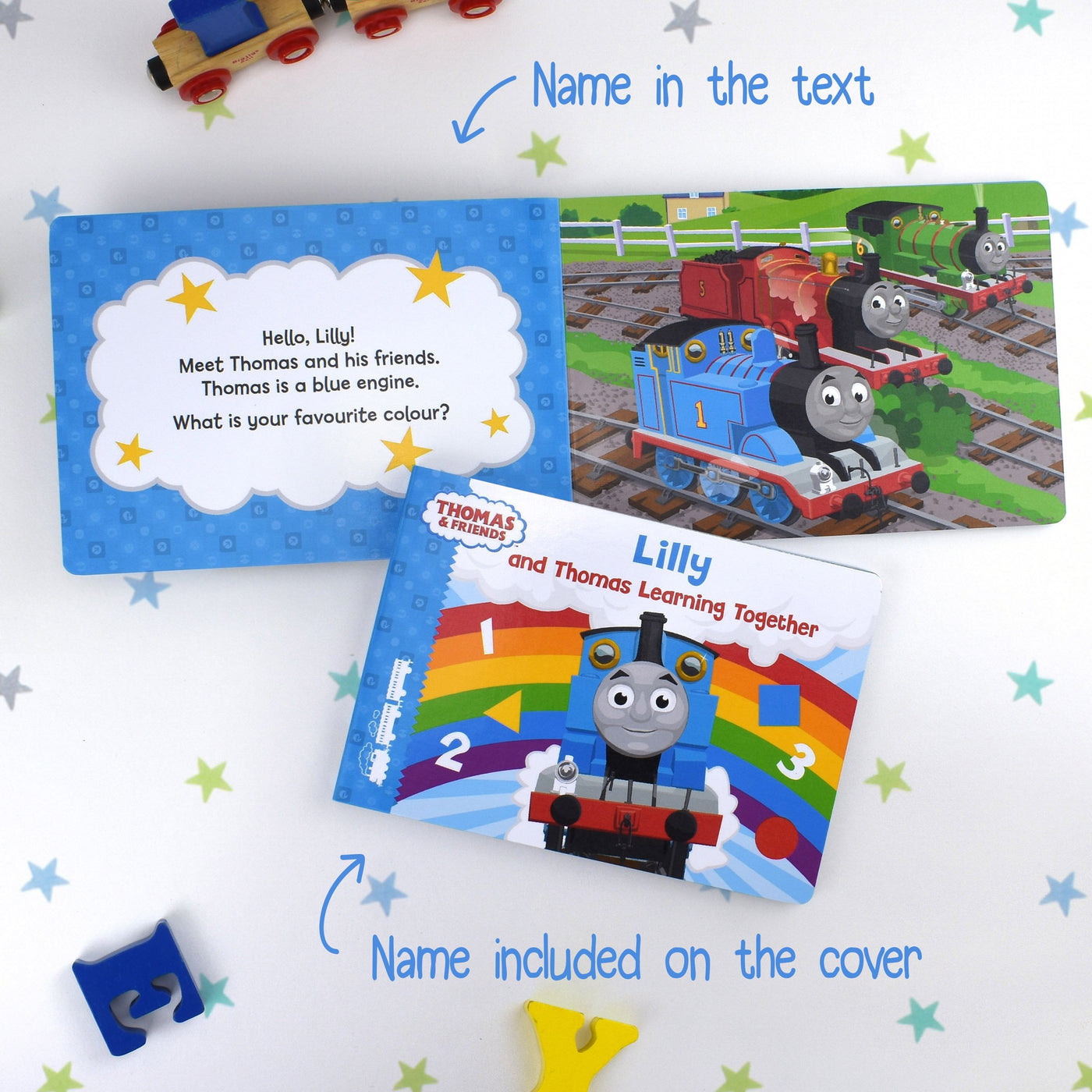 Personalised Dual Box Set Thomas & Friends Board Books - Shop Personalised Gifts