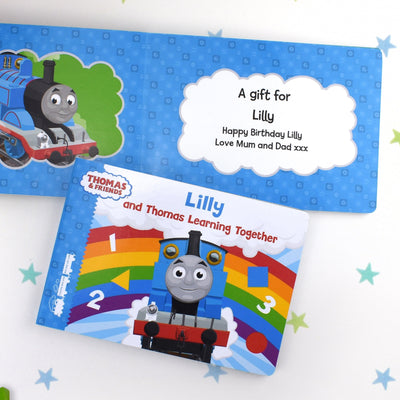 Personalised Dual Box Set Thomas & Friends Board Books - Shop Personalised Gifts