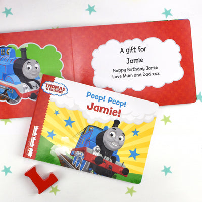 Personalised Thomas and Friends Peep Peep! Board Book - Shop Personalised Gifts