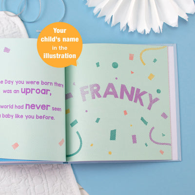 Personalised On the Day You Were Born Book - Shop Personalised Gifts