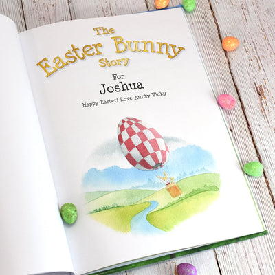 The Easter Bunny Personalised Story Book - Shop Personalised Gifts