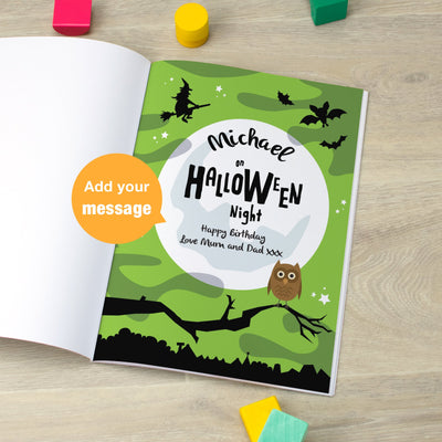 Personalised Halloween Book - SPG Favourite - Shop Personalised Gifts