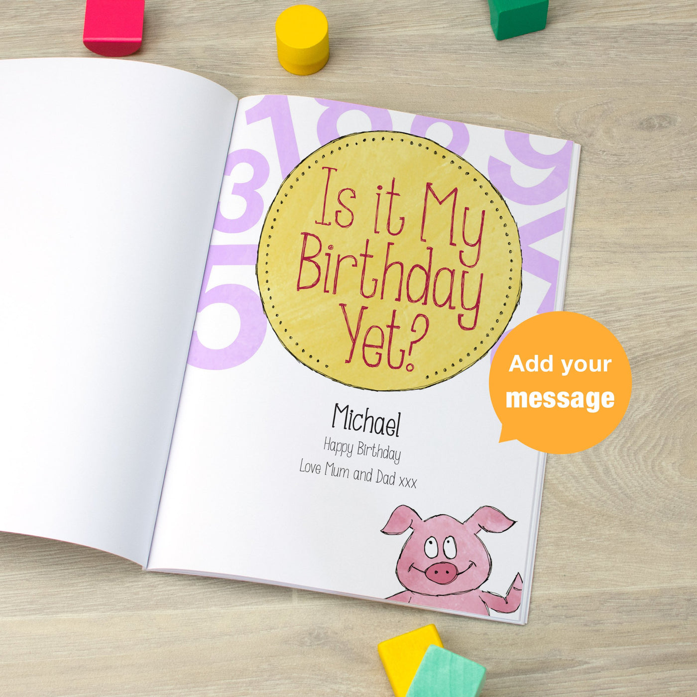 Personalised Is It My Birthday Yet Book - Shop Personalised Gifts