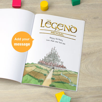 Personalised The Legend Of Name Book - Childrens Favourite - Shop Personalised Gifts