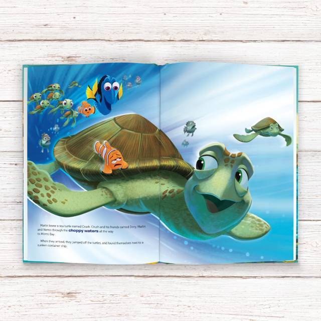 Personalised Disney Finding Dory Story Book - Shop Personalised Gifts