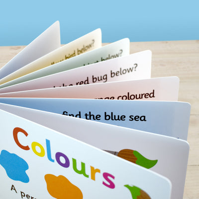 Colours and Shapes Children's Board Book Gift Set - Shop Personalised Gifts