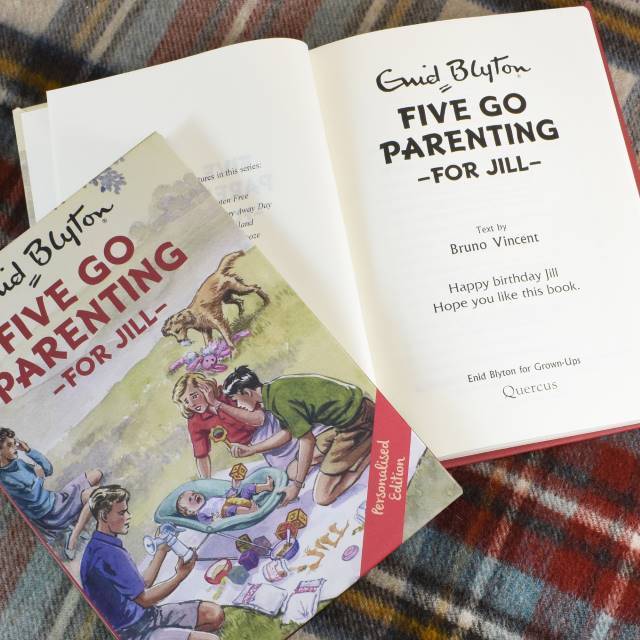 Five go Parenting: A Personalised Enid Blyton Book - Shop Personalised Gifts