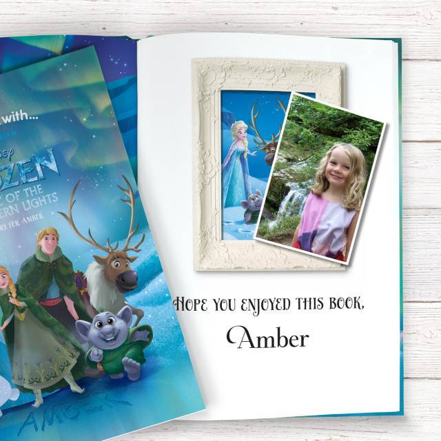 Personalised Disney Frozen Northern Lights Story Book - Shop Personalised Gifts