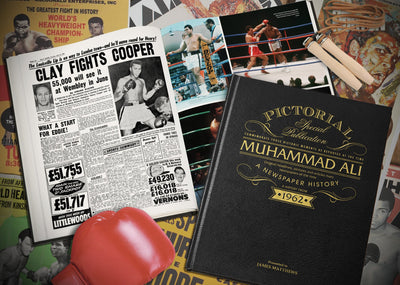 Muhammad Ali Pictorial Edition Newspaper Book - Shop Personalised Gifts