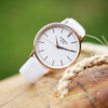 Own Handwriting Engraving Architēct Blanc Ladies Watch + White Strap - Shop Personalised Gifts