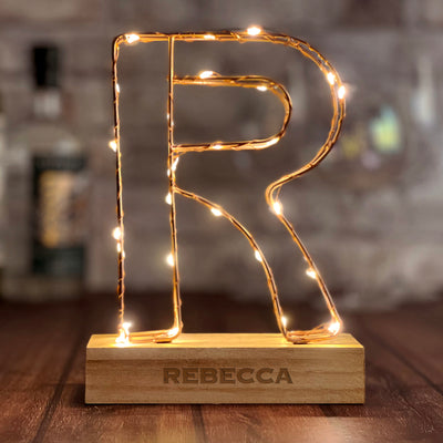 Personalised Alphabet Light Up Letter Lights