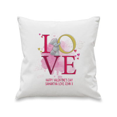 Personalised Me To You LOVE Filled Cushion - Shop Personalised Gifts
