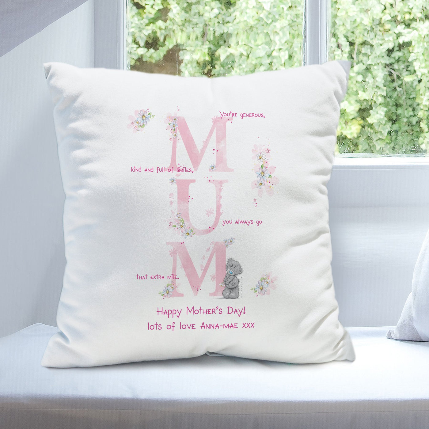 Personalised Me To You MUM Filled Cushion - Shop Personalised Gifts