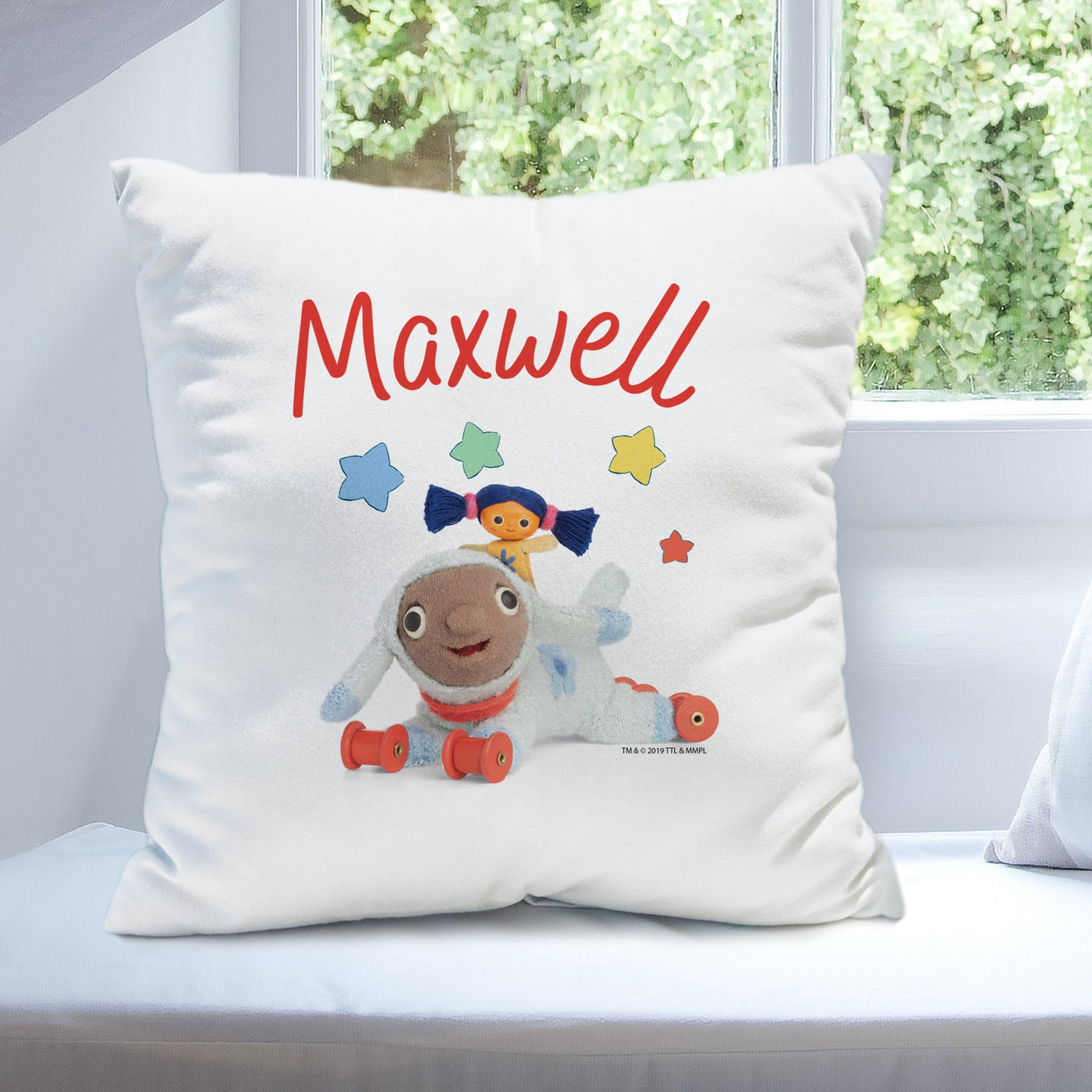Personalised Moon and Me Little Nana & Lambkin Filled Cushion - Shop Personalised Gifts