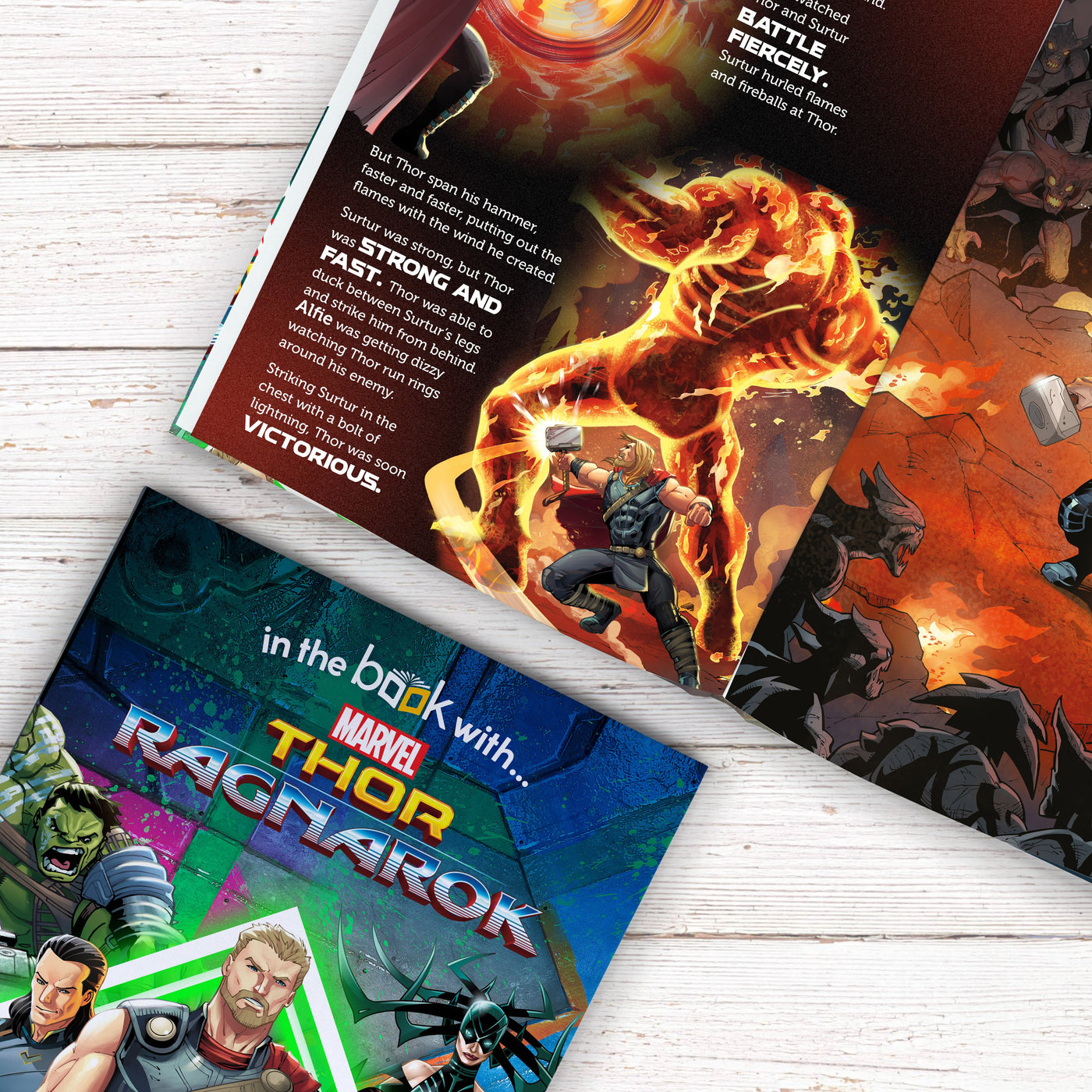 Thor Ragnarok Personalised Marvel Story Book - Shop Personalised Gifts