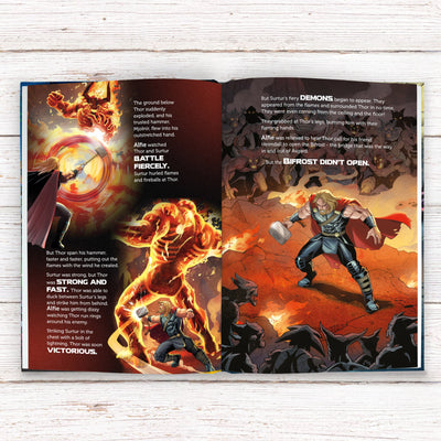 Thor Ragnarok Personalised Marvel Story Book - Shop Personalised Gifts