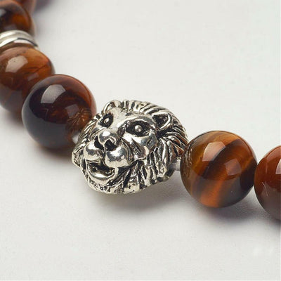 Men's Lion Bracelet - Non Personalised - Shop Personalised Gifts