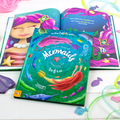 Personalised Mermaid Storybook - Shop Personalised Gifts