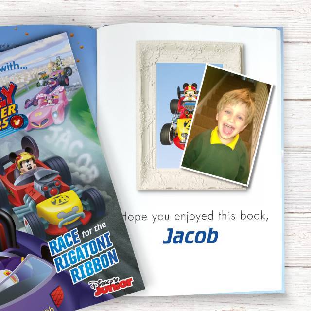 Personalised Disney Mickey and the Roadster Racers’ Book - Shop Personalised Gifts