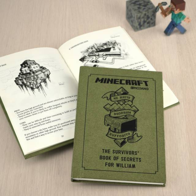 The Personalised Minecraft Survivors Guide - Shop Personalised Gifts