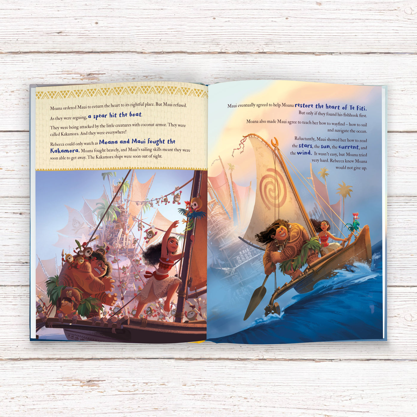 Personalised Disney Moana Story Book - Shop Personalised Gifts