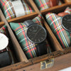 Personalised Men's Architect Watch With Jet Black Strap & Modern Font - Shop Personalised Gifts