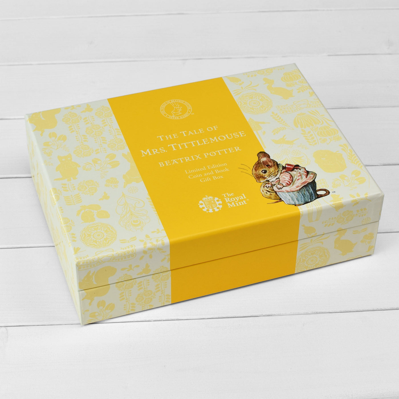 Mrs Tittlemouse Royal Mint Silver Proof Coin & Book Set - Shop Personalised Gifts
