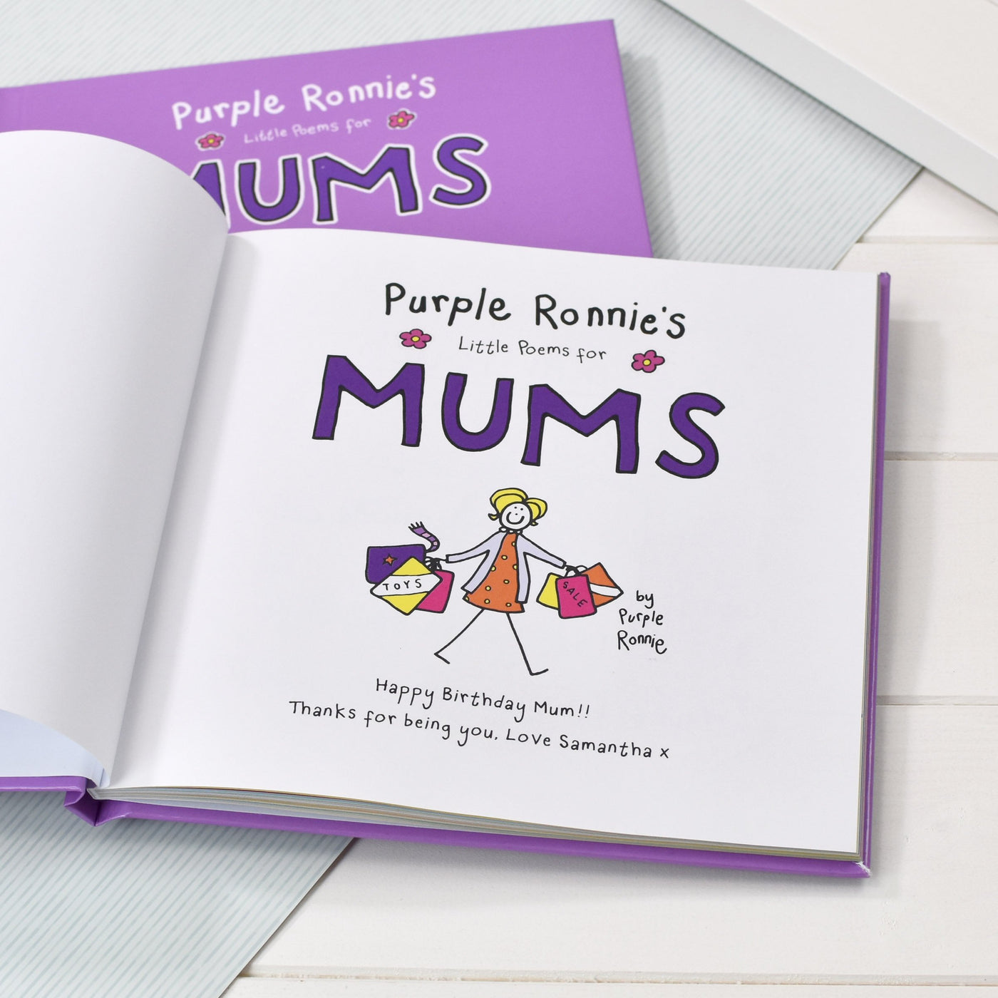 Purple Ronnie's Personalised Little Poems for Mums - Shop Personalised Gifts