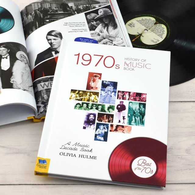 Personalised 1970s History Of Music - Shop Personalised Gifts