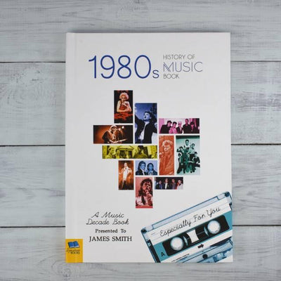 Personalised 1980s History Of Music - Shop Personalised Gifts