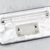 Personalised Christening Cross Silver Plated Certificate Holder