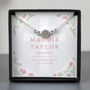 Personalised Religious Silver Plated Initial Bracelet & Box - Shop Personalised Gifts