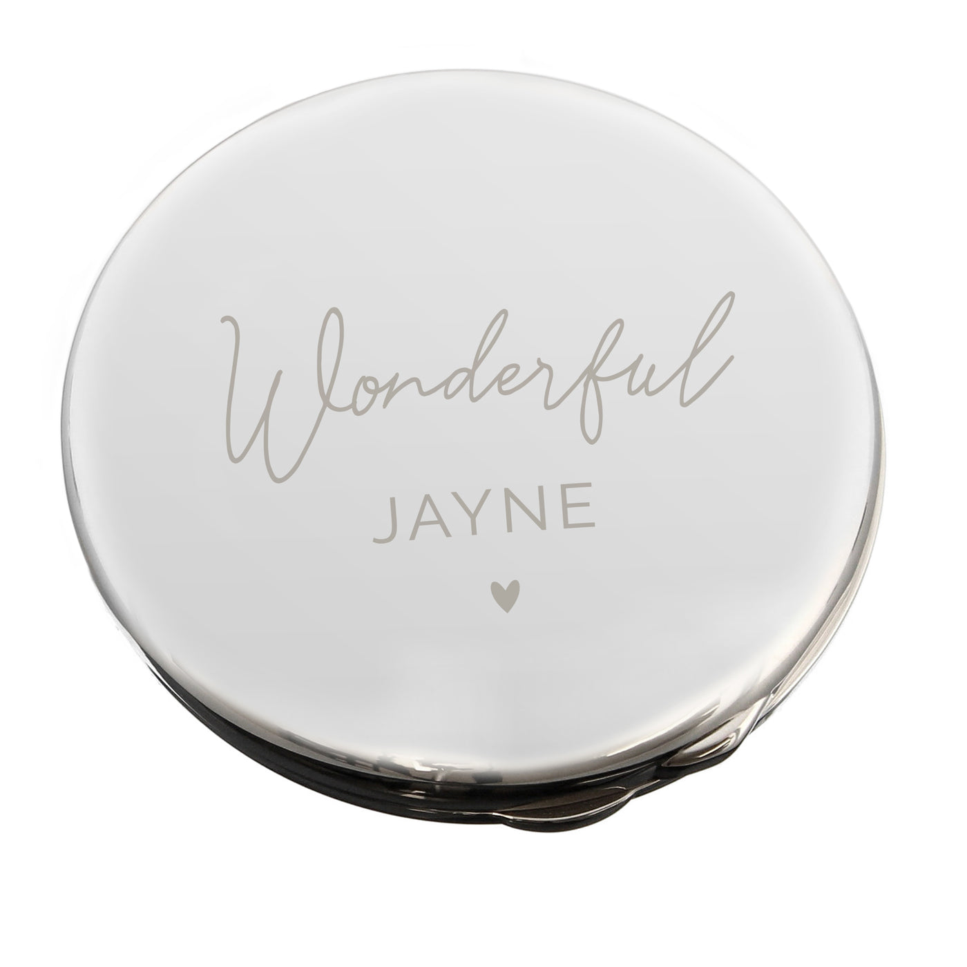 Personalised Beautiful Compact Mirror